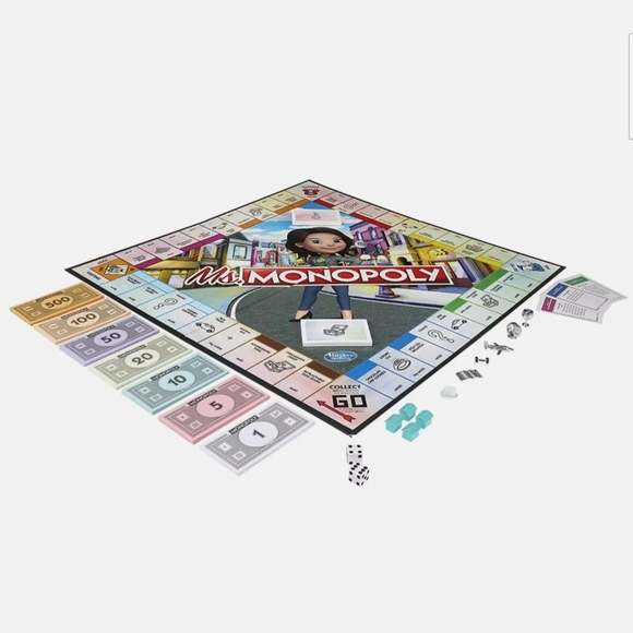 Hasbro Monopoly Ms. Monopoly Property Trading Boar - Picture 3 of 6